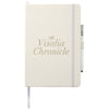 JournalBooks White Vienna Large Hard Bound Notebook (pen sold separately)