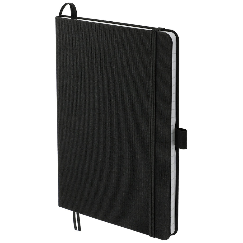 JournalBooks Black 5.5" x 8.5" Recycled Marine Bound Journalbook