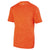 Augusta Sportswear Men's Orange Shadow Tonal Heather Short-Sleeve Training T-Shirt
