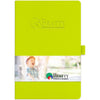 JournalBook Lime Nova Soft Graphic Wrap Bound Notebook