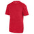 Augusta Sportswear Men's Red Shadow Tonal Heather Short-Sleeve Training T-Shirt