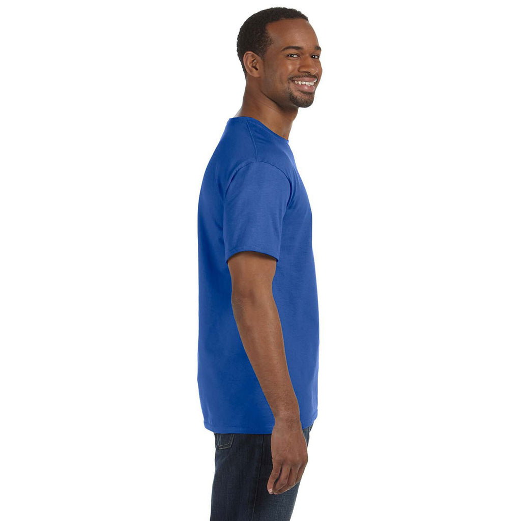 Jerzees Men's Royal 5.6 Oz Dri-Power Active T-Shirt