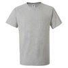 Jerzees Men's Athletic Heather Dri-Power 50/50 T-Shirt with a Pocket