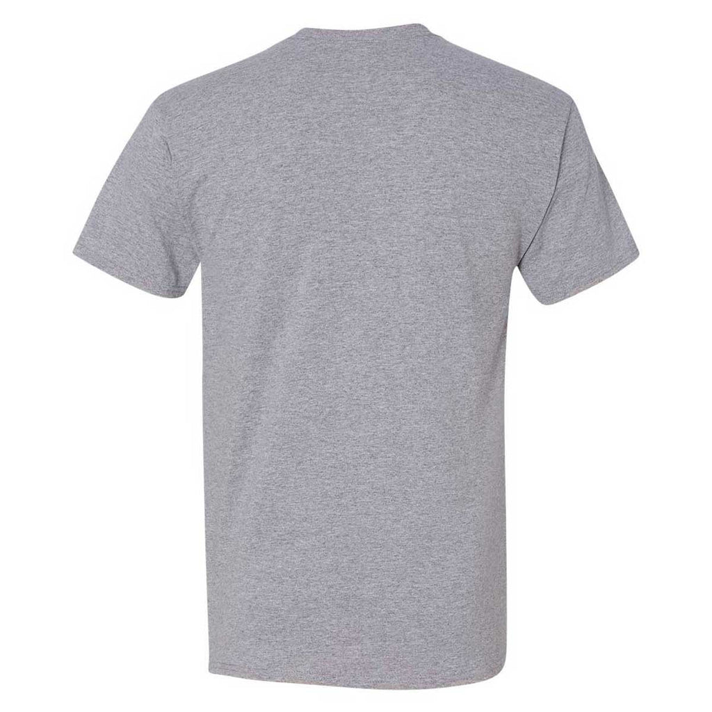 Jerzees Men's Oxford Dri-Power 50/50 T-Shirt with a Pocket