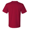 Jerzees Men's True Red Dri-Power 50/50 T-Shirt with a Pocket