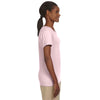 Jerzees Women's Classic Pink 5.6 Oz. Dri-Power Active T-Shirt