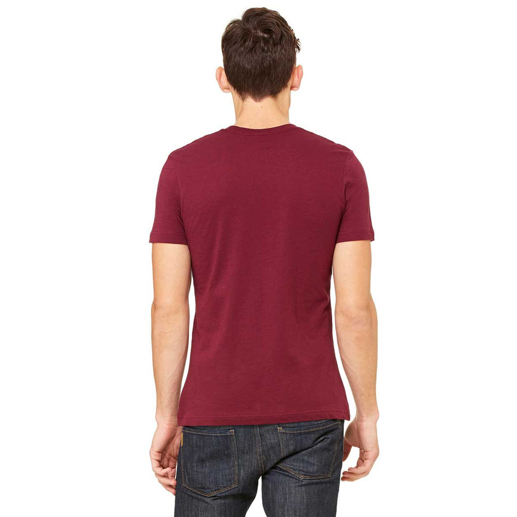 Bella + Canvas Unisex Cardinal Jersey Short-Sleeve T-Shirt