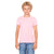 Bella + Canvas Youth Neon Pink Jersey Short-Sleeve T-Shirt
