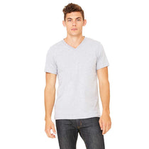 Bella + Canvas Unisex Ash Jersey Short-Sleeve V-Neck T-Shirt