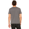 Bella + Canvas Unisex Asphalt Jersey Short-Sleeve V-Neck T-Shirt