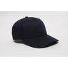 Pacific Headwear Navy Velcro Adjustable Cotton Poly Cap