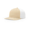 Richardson Khaki/White Lifestyle Structured Twill Back Trucker Hat