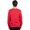 Threadfast Unisex Red Ultimate Crewneck Sweatshirt