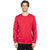 Threadfast Unisex Red Ultimate Crewneck Sweatshirt