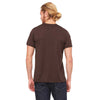 Bella + Canvas Unisex Brown Triblend Short-Sleeve T-Shirt