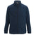 Edwards Men's Blue Heather Sweater Knit Fleece Jacket