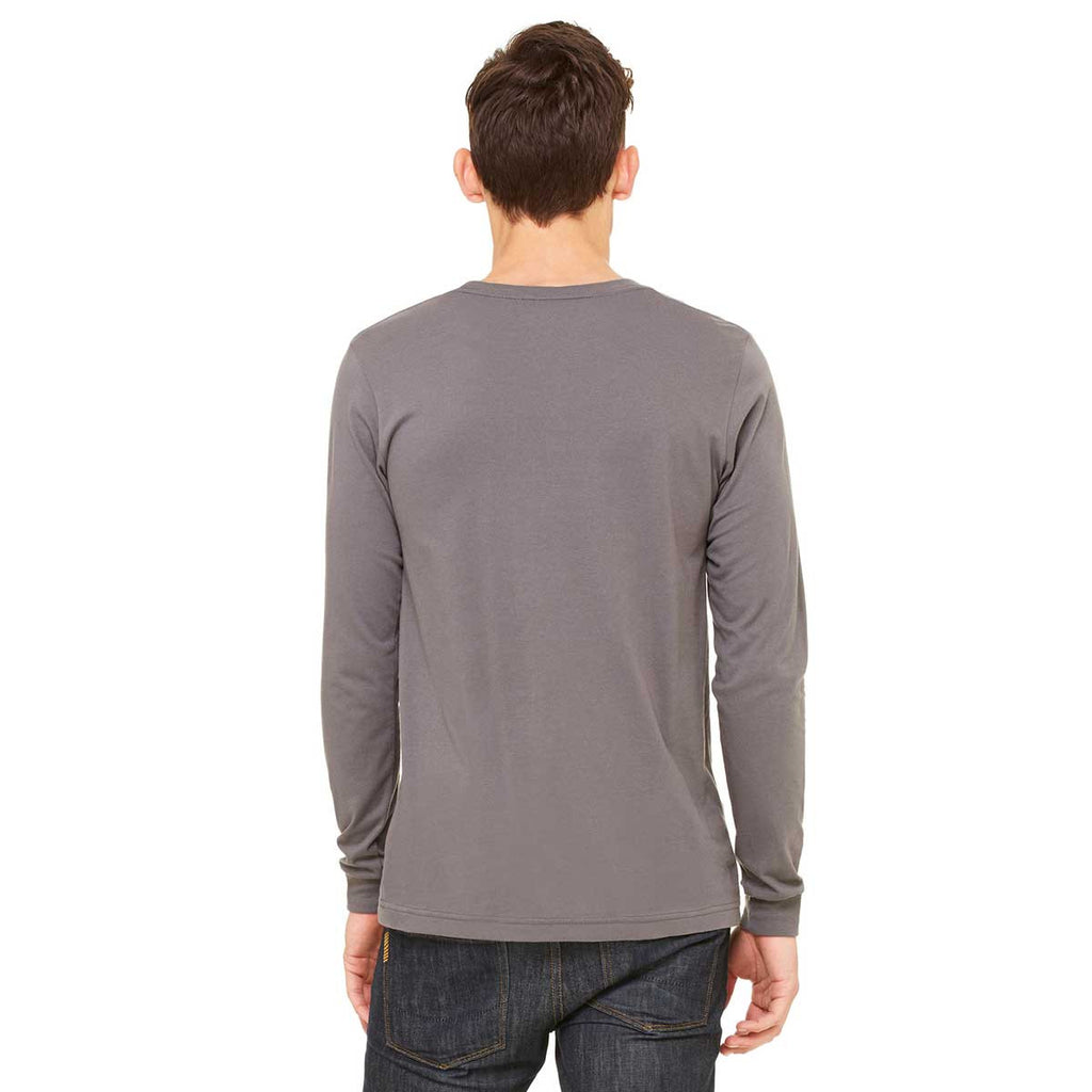 Bella + Canvas Men's Asphalt Jersey Long-Sleeve T-Shirt