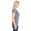 LAT Women's Granite Heather Fine Jersey T-Shirt