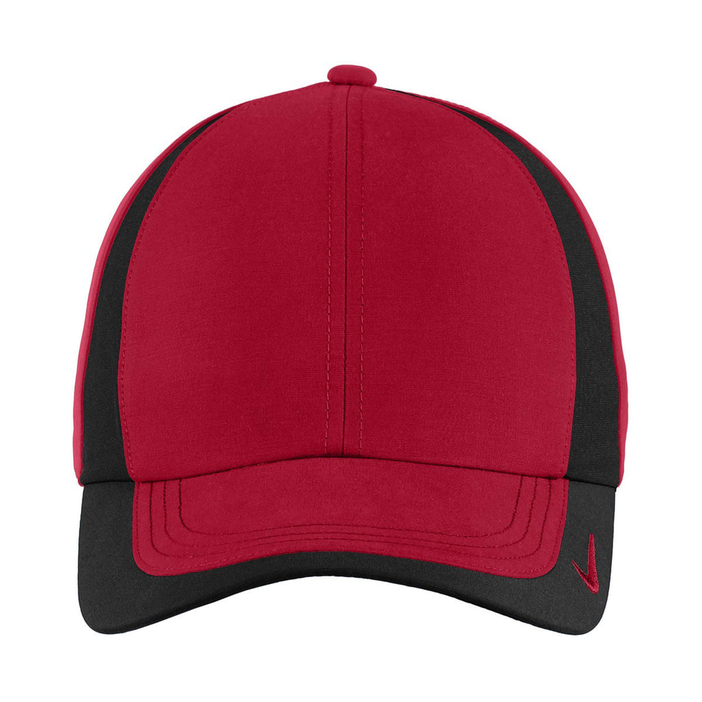 Nike Red/Black Dri-FIT Colorblock Cap