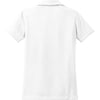 Nike Women's White Dri-FIT Short Sleeve Pebble Texture Polo
