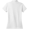 Nike Women's White Dri-FIT Short Sleeve Micro Pique Polo