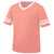 Augusta Sportswear Men's Coral/White Sleeve Stripe Jersey