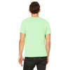 Bella + Canvas Unisex Neon Green Poly-Cotton Short Sleeve T-Shirt