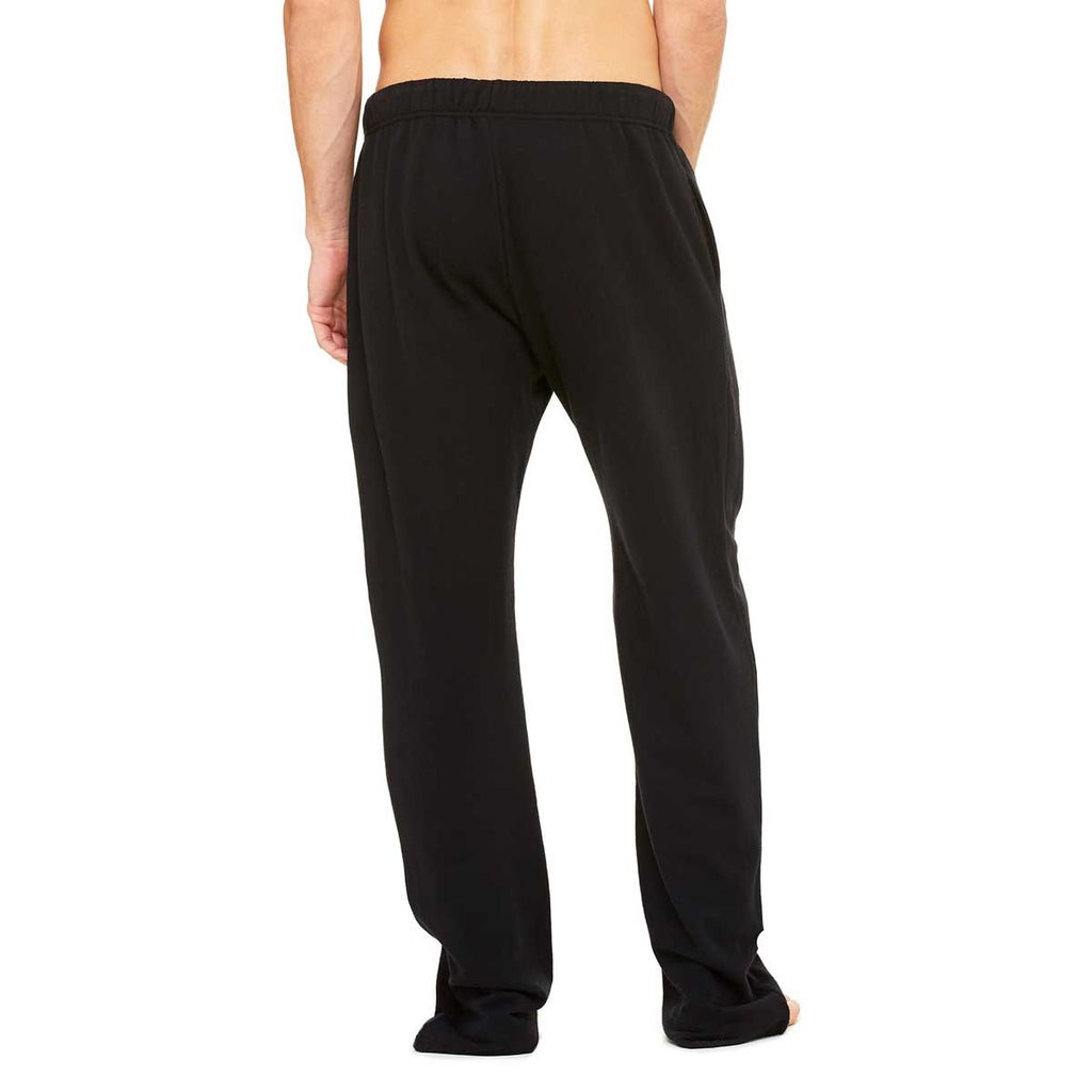 Bella + Canvas Men's Black Fleece Pant