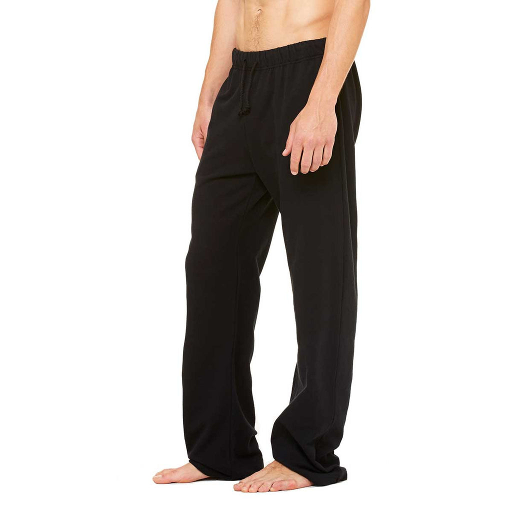 Bella + Canvas Men's Black Fleece Pant