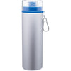 H2Go Blue Trek-Silver Water bottle 28oz