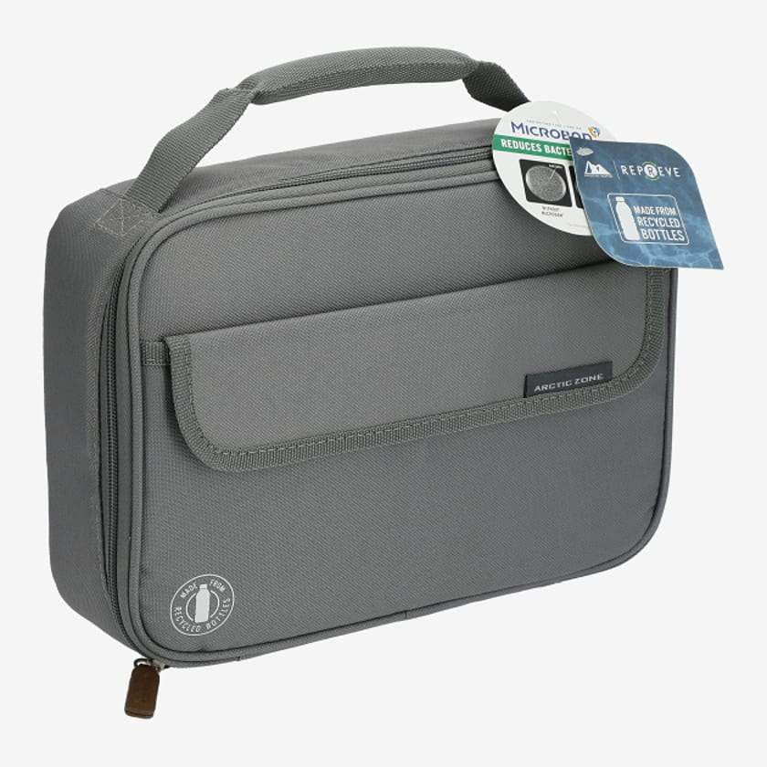 Arctic Zone Grey REPREVE Recycled Lunch Cooler