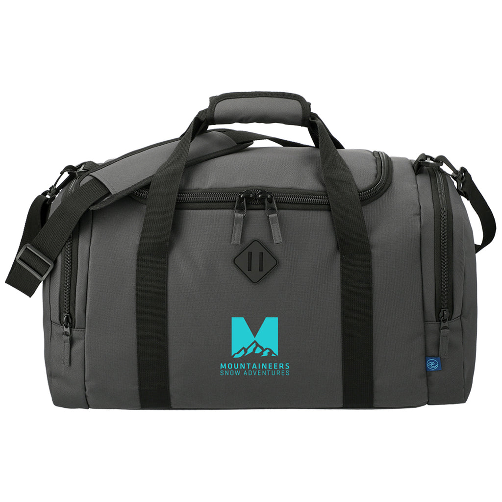 Leed's Repreve Charcoal Ocean Duffel