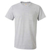 Fruit of the Loom Men's Athletic Heather HD Cotton T-Shirt with a Pocket