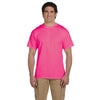 Fruit of the Loom Men's Retro Heather Pink 5 oz. HD Cotton T-Shirt