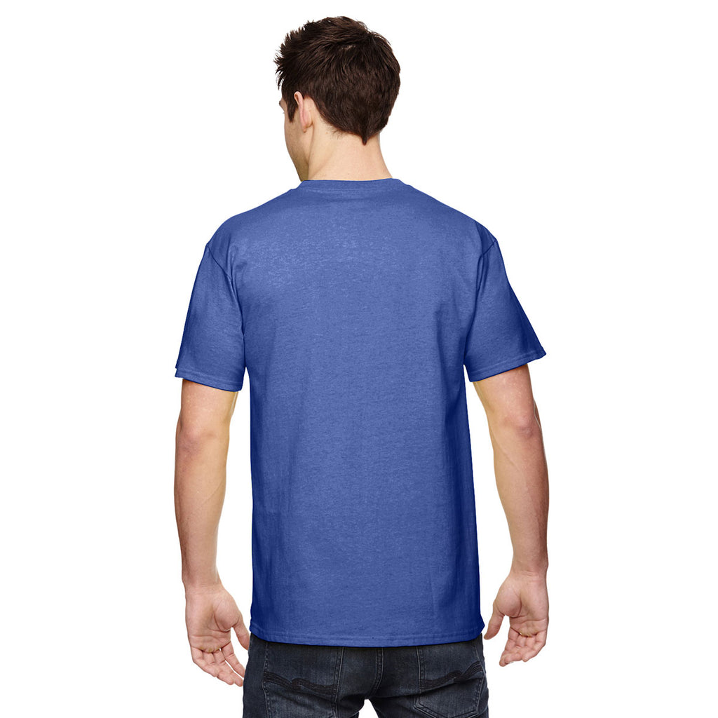 Fruit of the Loom Men's Admiral Blue 5 oz. HD Cotton T-Shirt