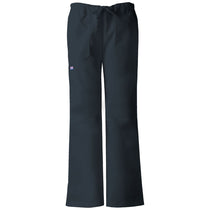Cherokee Workwear Women's Pewter Low-Rise Drawstring Cargo Pant