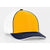 Pacific Headwear Gold/Navy Universal Fitted Trucker Mesh Cap