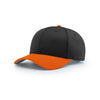 Richardson Black/Orange On-Field Combination Pro Mesh Adjustable Cap