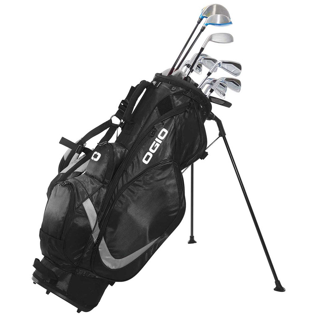 OGIO Black/Silver Vision 2.0 Golf Bag