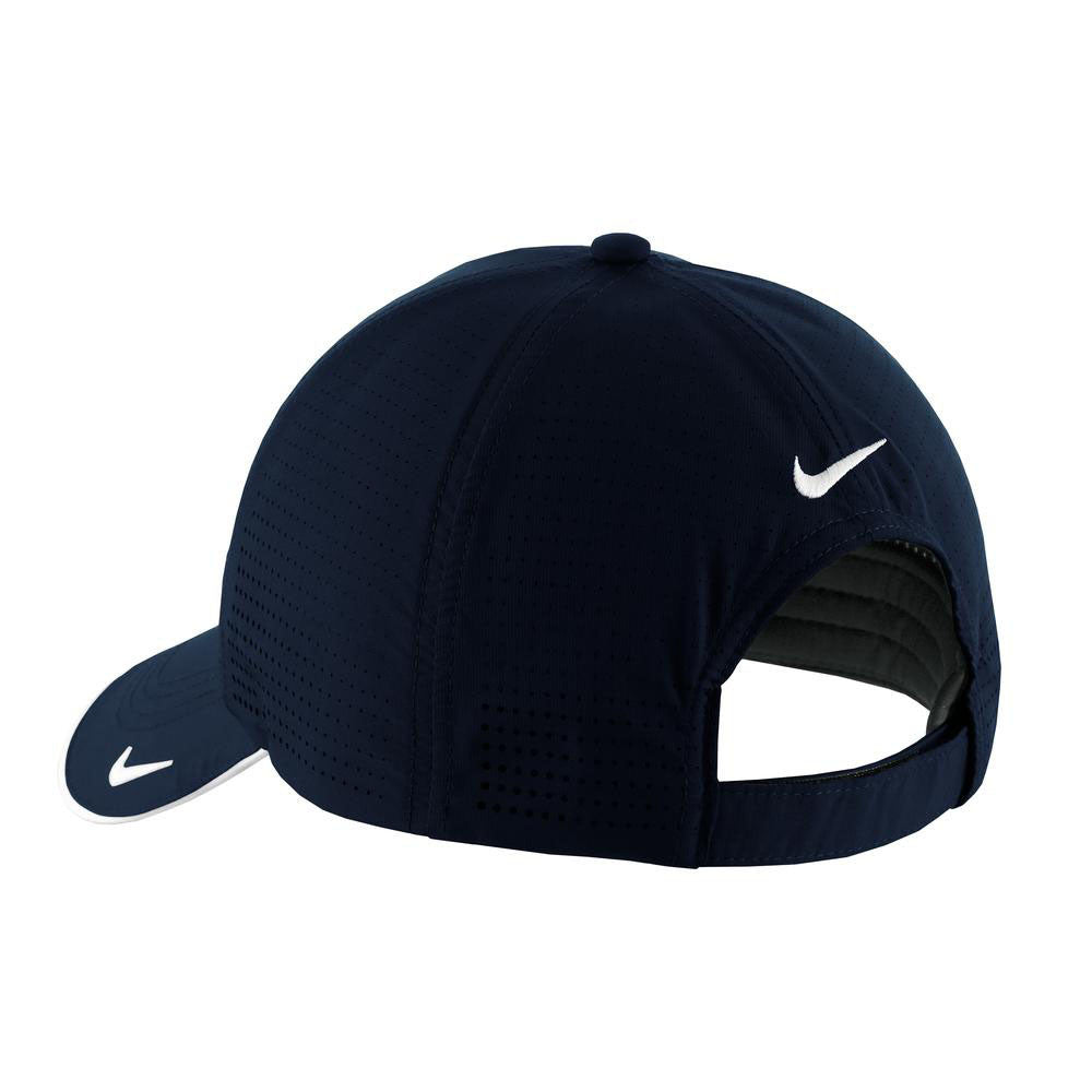 Nike Navy Dri-FIT Swoosh Perforated Cap