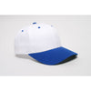 Pacific Headwear White/Royal Universal Twill Cap