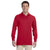 Jerzees Men's True Red 5.6 Oz. Spotshield Long-Sleeve Jersey Polo