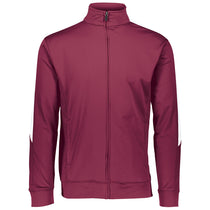 Augusta Sportswear Men's Maroon/White Medalist Jacket 2.0