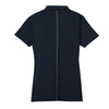Nike Women's Navy Dri-FIT Short Sleeve Sport Swoosh Pique Polo