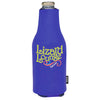Koozie Purple Zip-Up Bottle Kooler