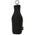 Koozie Black Neoprene Zip-Up Bottle Kooler