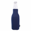 Koozie Navy Zip-Up Bottle Kooler with Opener