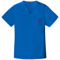 Cherokee Workwear Men's Royal Blue V-Neck Top
