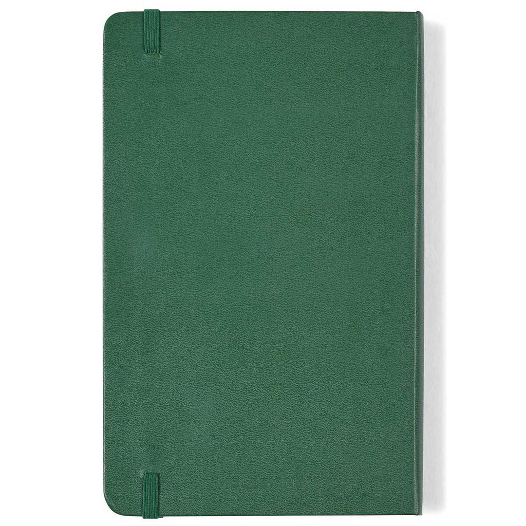 Moleskine Myrtle Green Hard Cover Ruled Large Notebook (5" x 8.25")