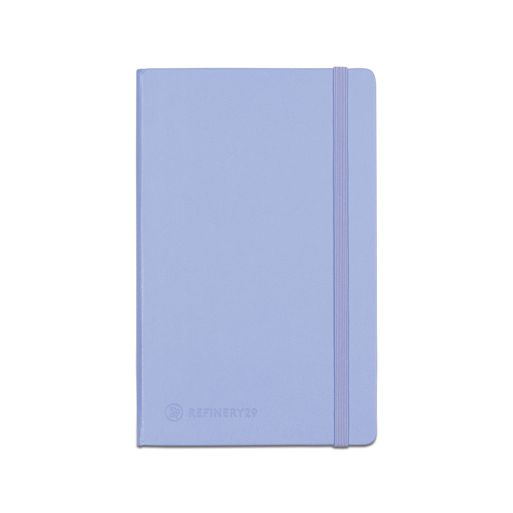 Moleskine Hydrangea Blue Hard Cover Ruled Large Notebook (5" x 8.25")